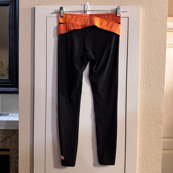 P.E Nation BACK SWING LEGGING IN BLACK Orange Activewear Size XS - Picture 10 of 12